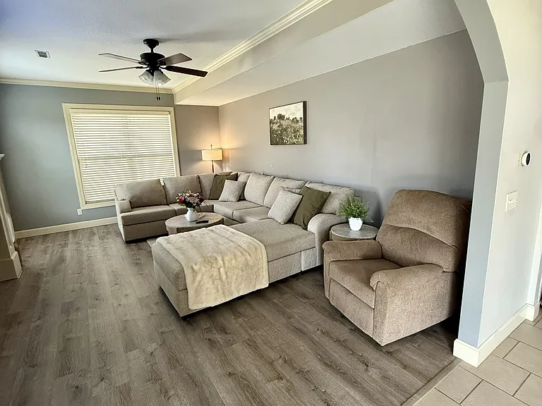 living room area (Furniture will not be provided)