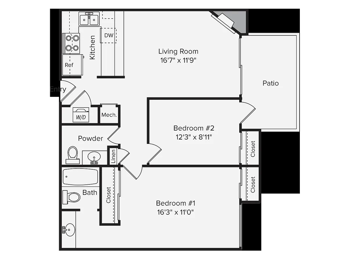 Floor plan B1