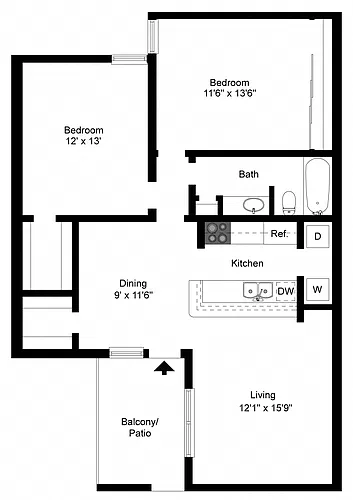 Floor plan B11