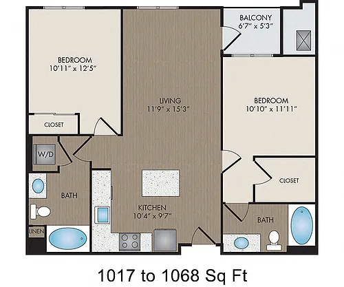 Floor plan Verdaccio I - IV