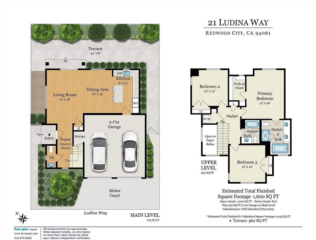 Beautiful, Private, 3 Bed 2.5 Bath 2 Car Garage Single Family Home. — Photo 1