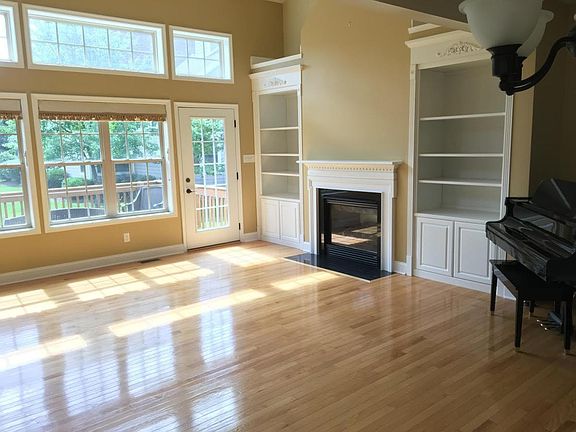 Family Room with natural gas fireplace