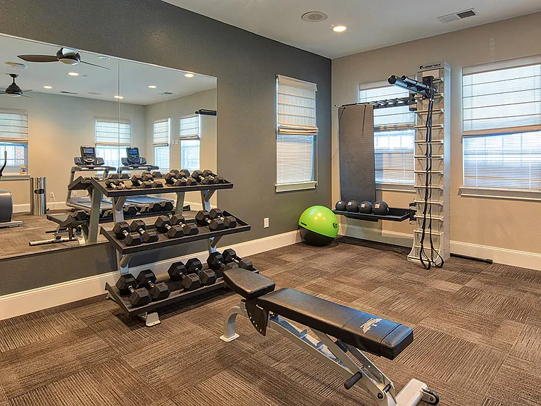 24/7 Fitness Center with Personal Viewing Screens