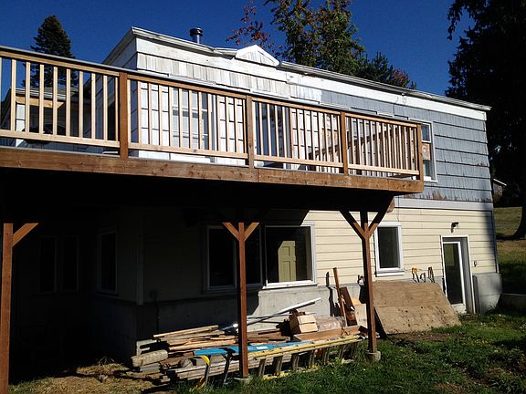 Deck and shop door