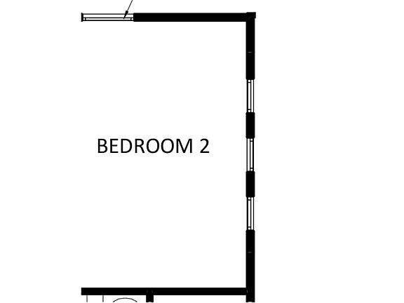 Optional Bedroom 2 Clerestory