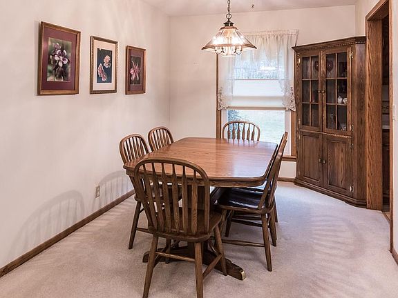 Formal dining room perfect for entertaining.