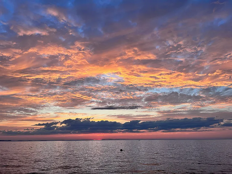 Yet another gorgeous sunset at the cottage