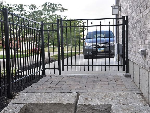 front to rear gate