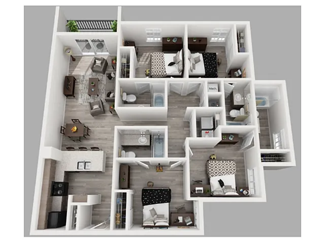 Floor plan D1