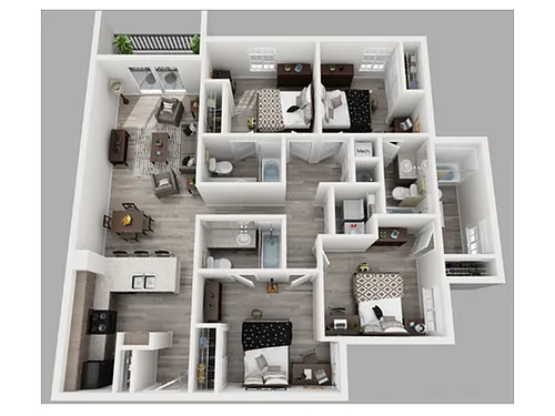Floor plan D1