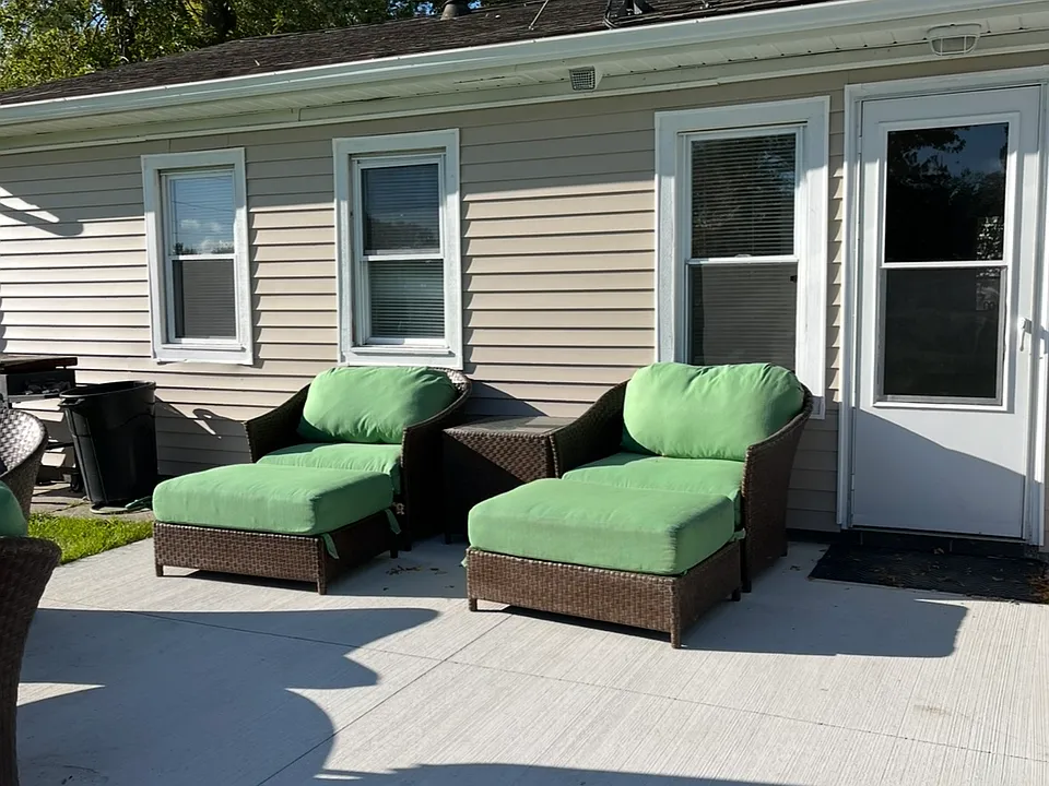 Back patio