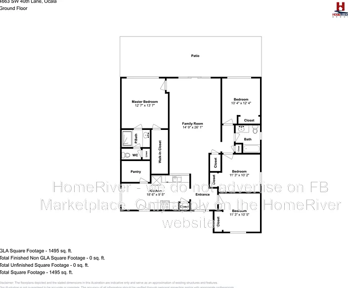 4 bed, 2.0 bath, 1604 sqft, $1,925 — Photo 3