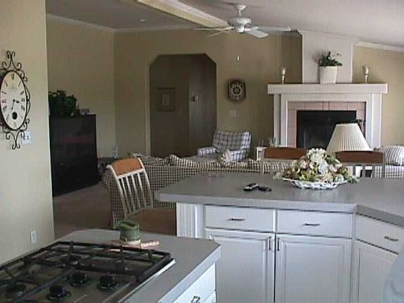 Kitchen and Family Rm