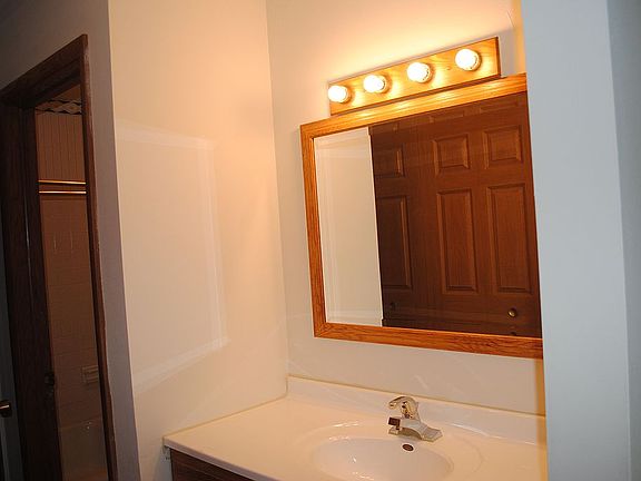 Master bath separate vanity