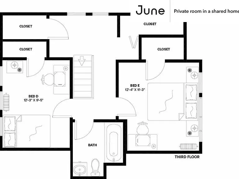 1334 Newton St NE #D — Photo 17