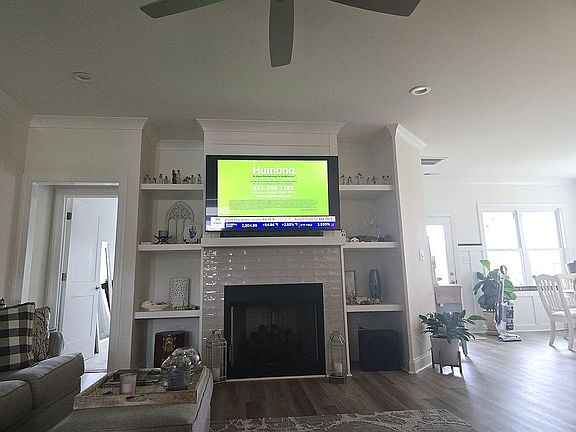 Living room built ins