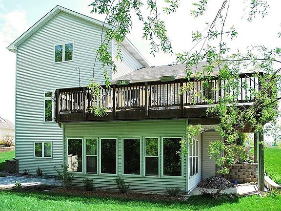 Home has spacious deck