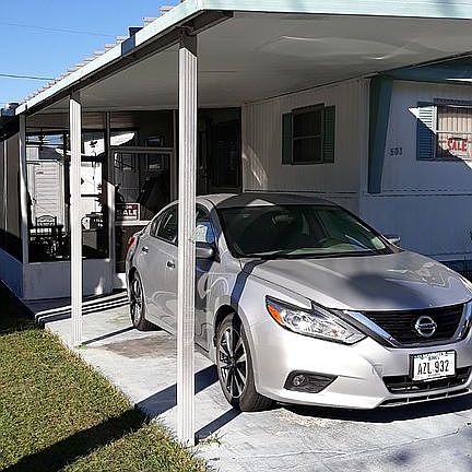 Covered 10x20 carport