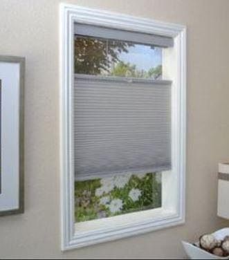 Top-of-line cordless blinds for light control and privacy.