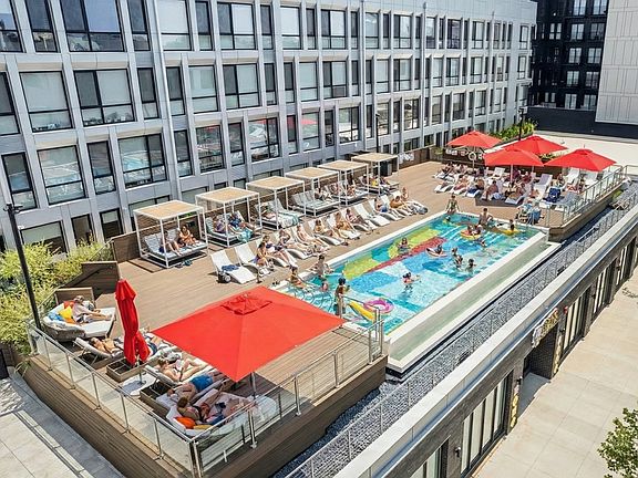 Resort-Style Pool Deck (Shared Americana Access)