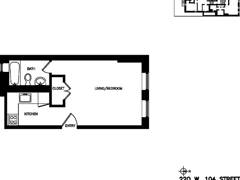 220 W 104th St #4W — Photo 2