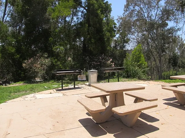 Bbq grills and patio located by the pool and sauna.