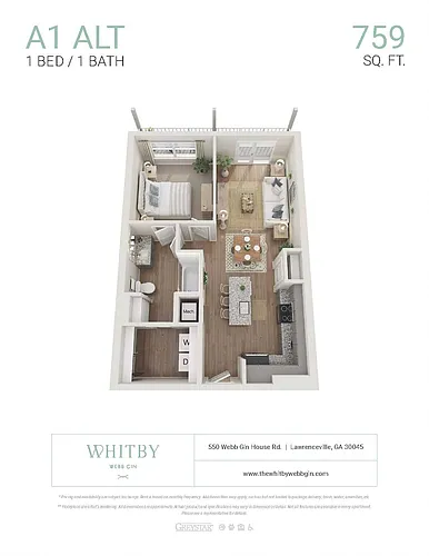Floor plan A1 ALT