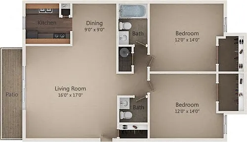 Floor plan The Hemlock