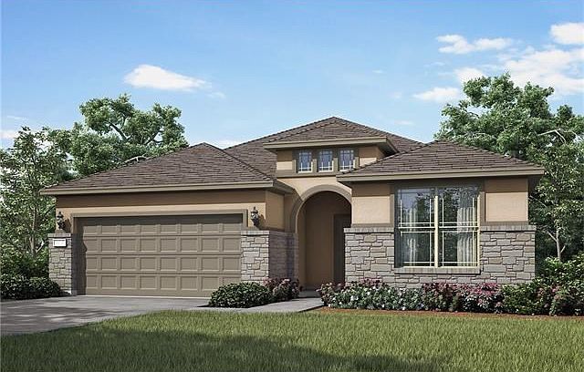 Sun City Texas, Abbeyville Plan, G Elevation - Rendering