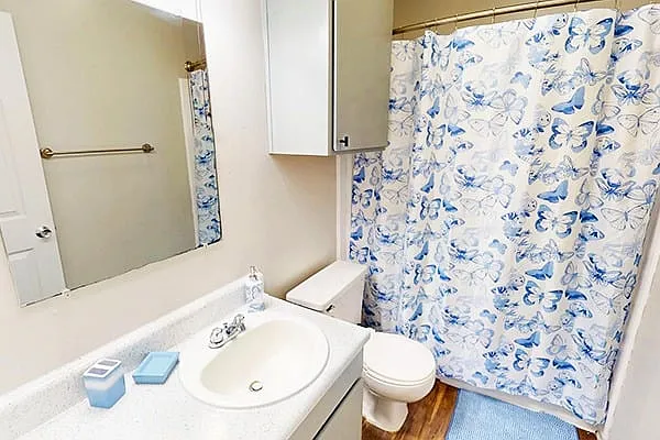 Spacious Bathrooms