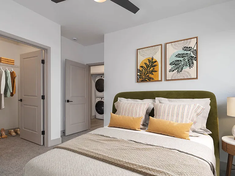 Carpeted Bedroom
