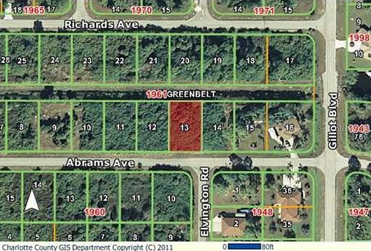 1st image of 12232 ABRAMS AVENUE LOT 13