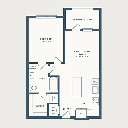 Floor plan A1