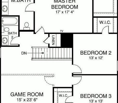 2nd Floor - Floor Plan