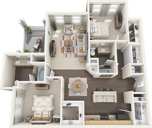 Floor plan The Hummingbird
