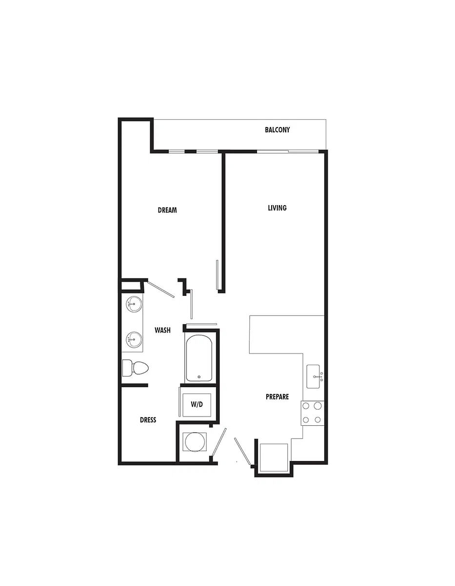 Floor plan A08