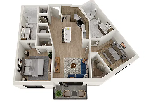 Floor plan B1