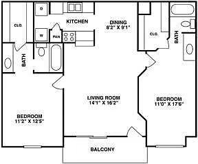 Floor plan F