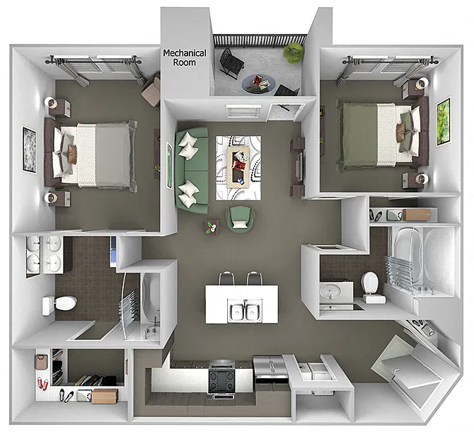 Floor plan B1 (Briones)
