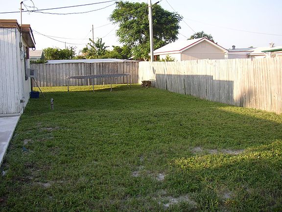 Spacious, Fenced Backyard