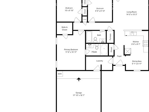 2nd image of 1509 Queens Brook Ln