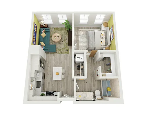 Floor plan A1 - The Lime