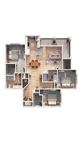 Floor plan C2E