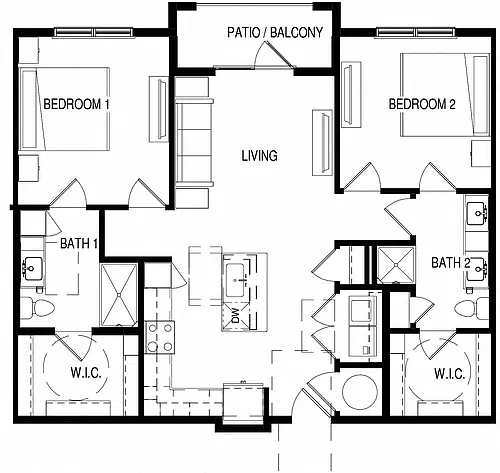 Floor plan B1