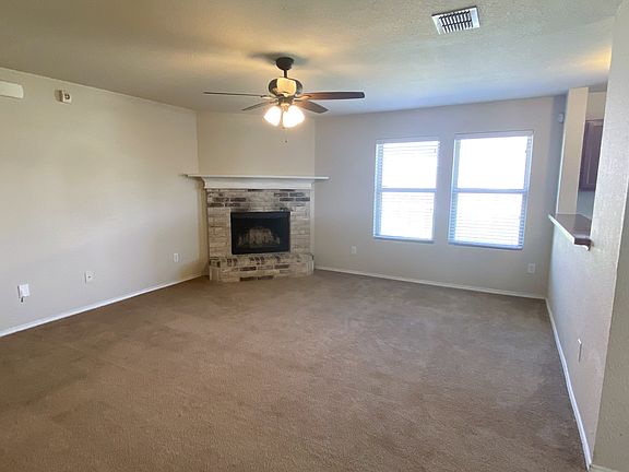 Cozy up to the woodburning fireplace on cool winter evening.