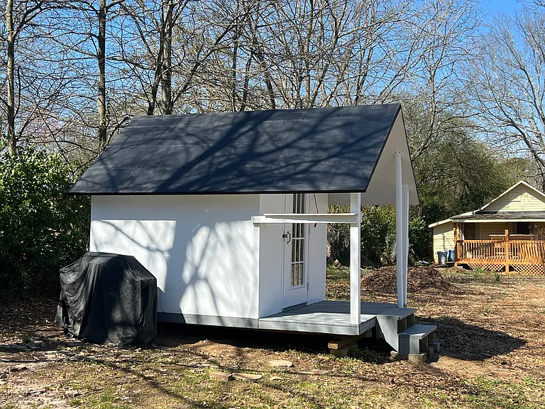 Shed for storage