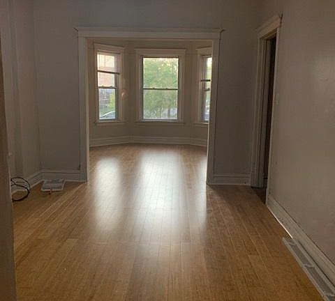 Looking from kitchen hallway into dinning room / living room