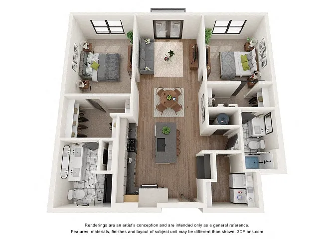 Floor plan B3