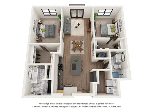 Floor plan B3