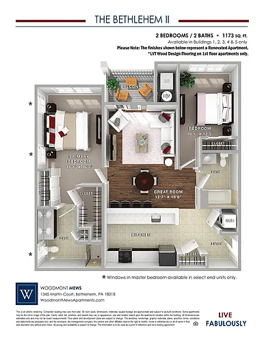 Floor plan Bethlehem II